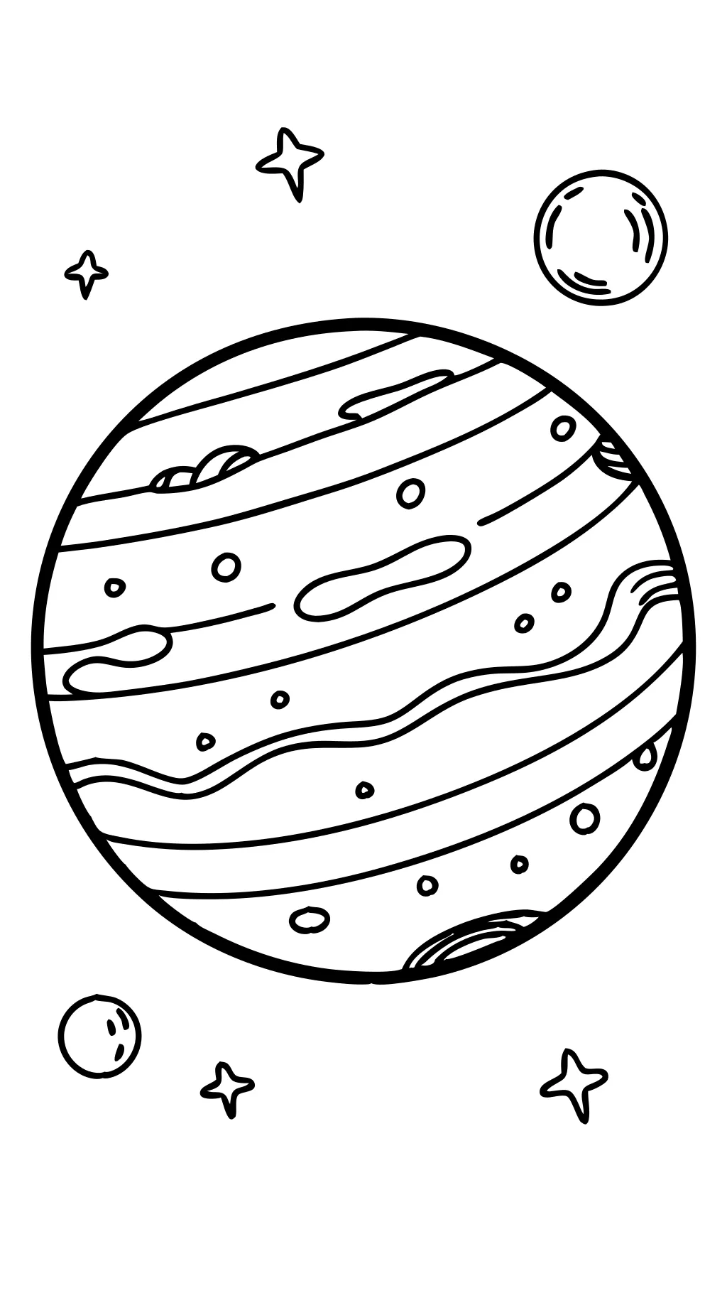 coloriages de la planète uranus